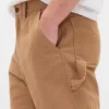 Pantaloni da carpentiere larghi in tela stile anni '90