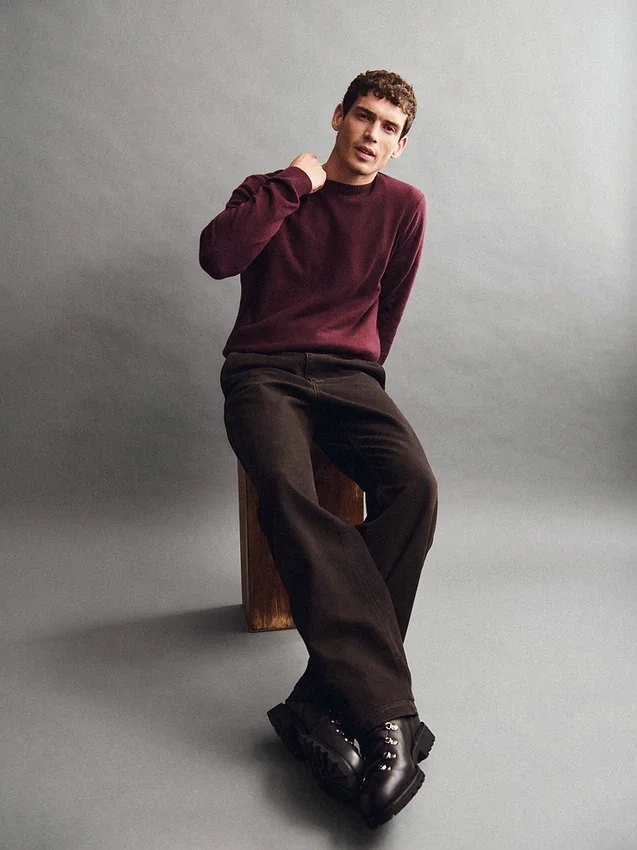 Pantaloni da carpentiere larghi in tela stile anni '90