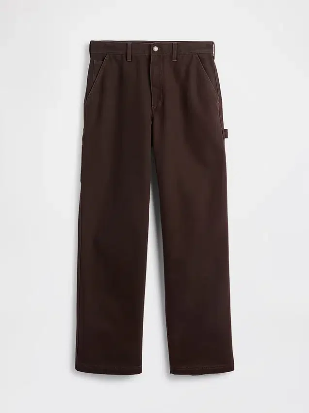 Pantaloni da carpentiere larghi in tela stile anni '90