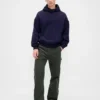 Pantaloni da carpentiere larghi in velluto a coste stile anni '90
