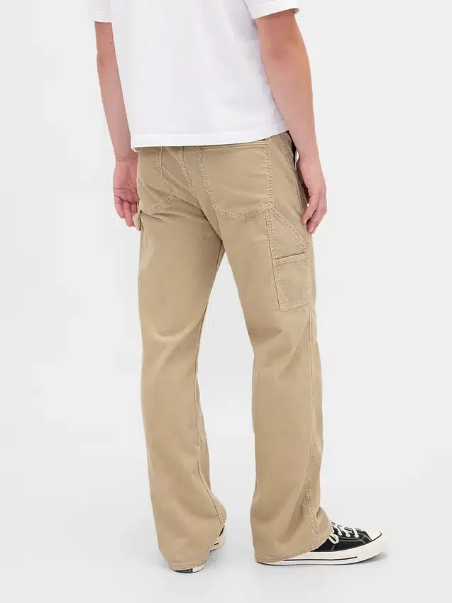 Pantaloni da carpentiere larghi in velluto a coste stile anni '90