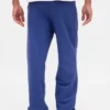 Pantaloni da ginnastica da adulto in tessuto pesante con logo, vestibilità comoda