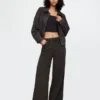 Pantaloni da ginnastica larghi e comodi in stile Jeans