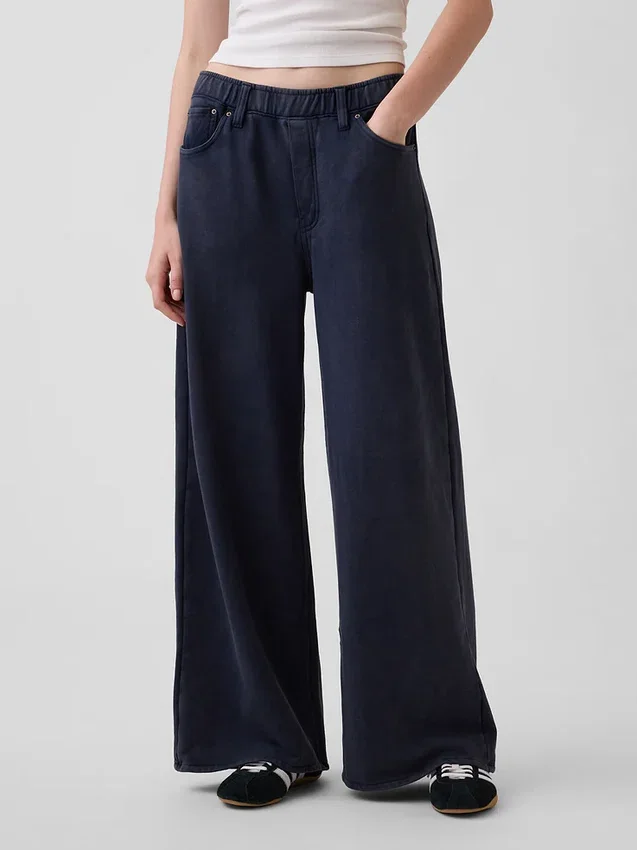 Pantaloni da ginnastica larghi e comodi in stile Jeans