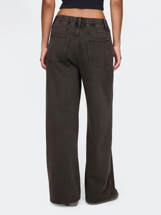 Pantaloni da ginnastica larghi e comodi in stile Jeans