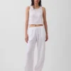 Pantaloni da jogging comodi in garza di cotone