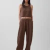 Pantaloni da jogging comodi in garza di cotone