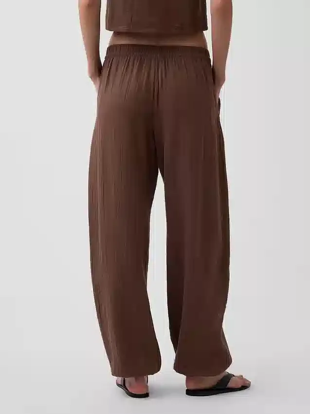 Pantaloni da jogging comodi in garza di cotone