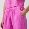 Pantaloni da jogging comodi in garza di cotone