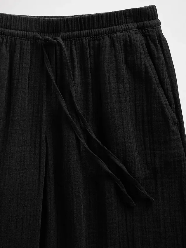 Pantaloni da jogging comodi in garza di cotone