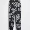 Pantaloni da jogging da bambino con fiocco, vestibilità comoda
