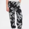 Pantaloni da jogging da bambino con fiocco, vestibilità comoda