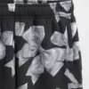 Pantaloni da jogging da bambino con fiocco, vestibilità comoda