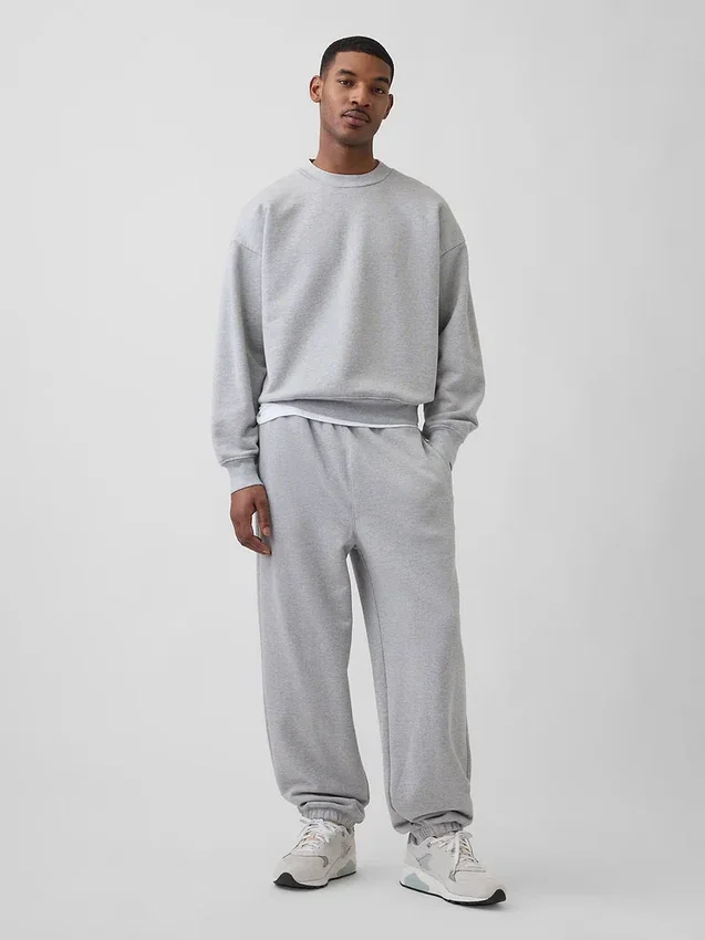 Pantaloni da jogging in felpa French Terry extra pesante per adulti