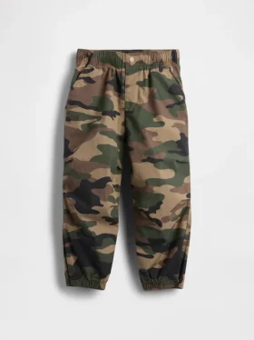 Pantaloni da jogging in popeline di cotone morbido per neonato & bebè
