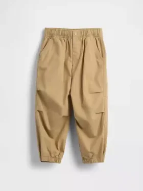 Pantaloni da jogging in popeline di cotone morbido per neonato & bebè
