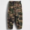 Pantaloni da jogging in popeline di cotone morbido per neonato & bebè