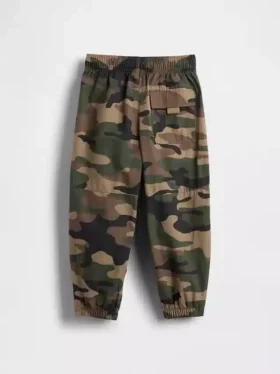 Pantaloni da jogging in popeline di cotone morbido per neonato & bebè