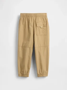 Pantaloni da jogging in popeline di cotone morbido per neonato & bebè