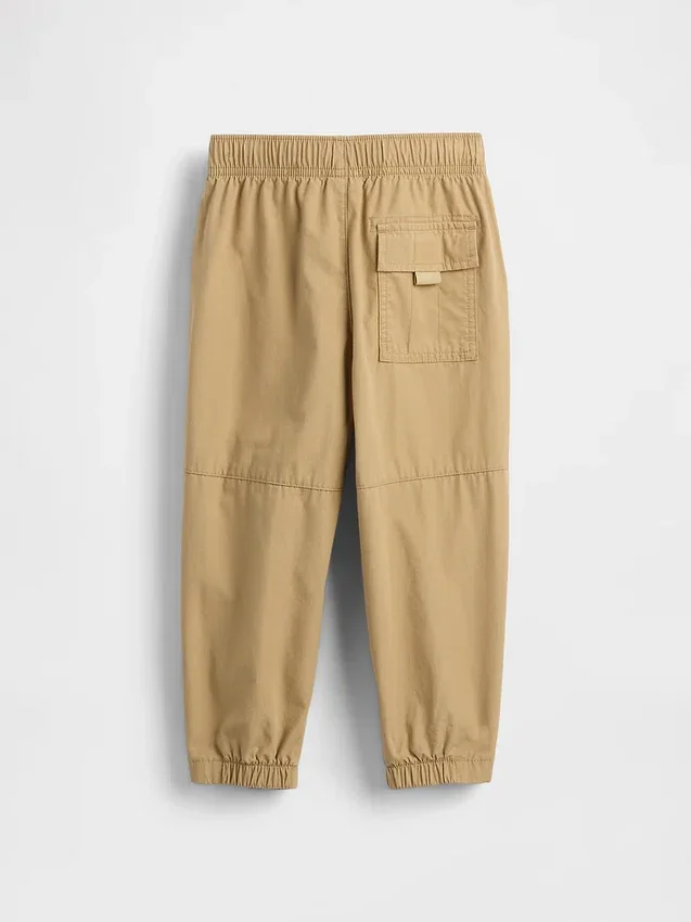 Pantaloni da jogging in popeline di cotone morbido per neonato & bebè