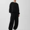 Pantaloni da jogging larghi a vita media in tessuto Vintagesoft