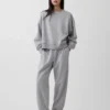 Pantaloni da jogging larghi a vita media in tessuto Vintagesoft