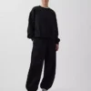 Pantaloni da jogging larghi a vita media in tessuto Vintagesoft