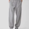 Pantaloni da jogging larghi a vita media in tessuto Vintagesoft