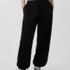 Pantaloni da jogging larghi a vita media in tessuto Vintagesoft