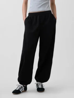 Pantaloni da jogging larghi a vita media in tessuto Vintagesoft