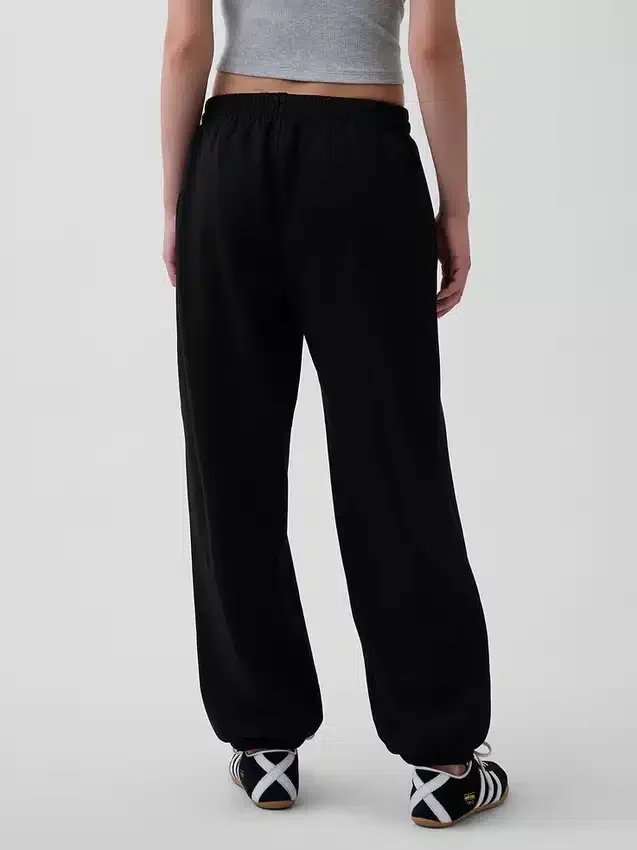Pantaloni da jogging larghi a vita media in tessuto Vintagesoft