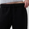 Pantaloni da jogging larghi a vita media in tessuto Vintagesoft
