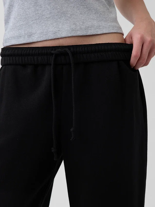 Pantaloni da jogging larghi a vita media in tessuto Vintagesoft