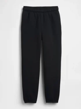Pantaloni da jogging larghi da bambino con fodera in sherpa
