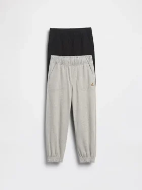 Pantaloni da jogging mix & match con elastico in vita per neonato & bebè (confezione da 2)