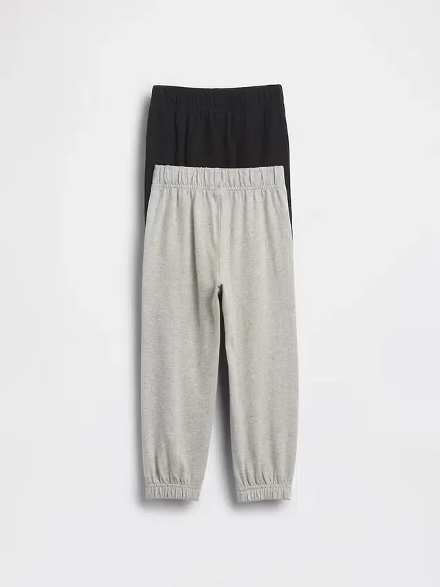 Pantaloni da jogging mix & match con elastico in vita per neonato & bebè (confezione da 2)