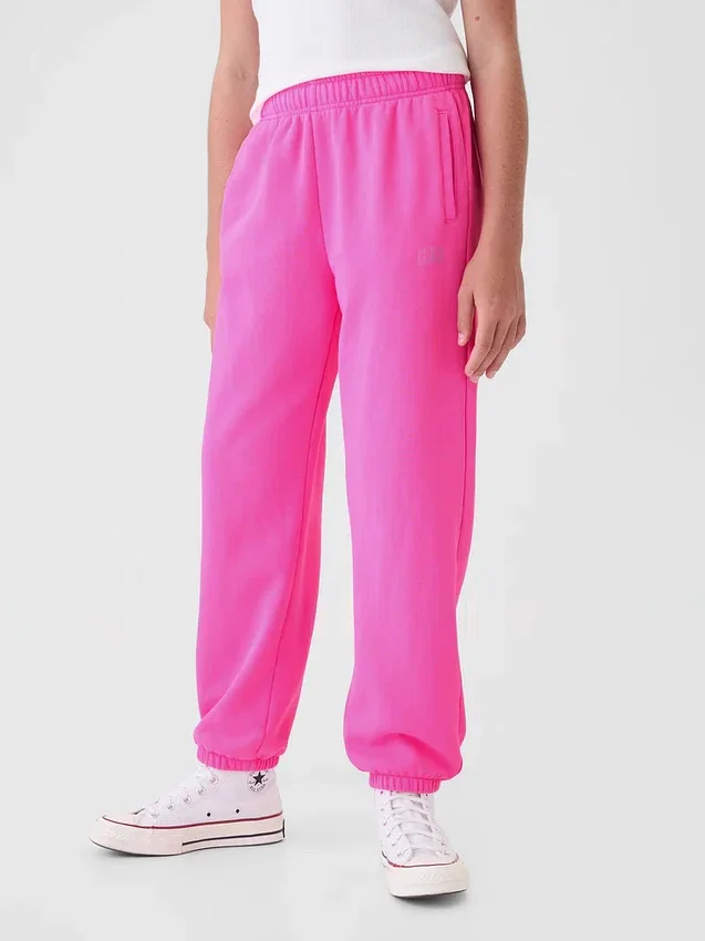 Pantaloni da jogging per bambini con logo Vintagesoft