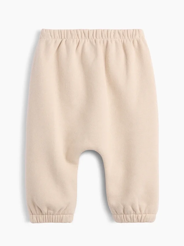 Pantaloni da jogging per neonati Vintagesoft con toppe Brannan Bear sulle ginocchia