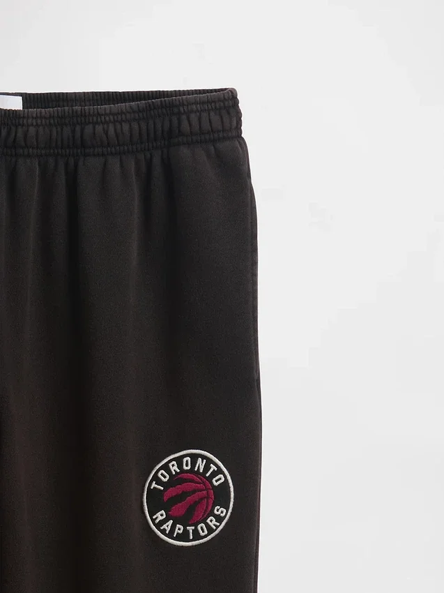 Pantaloni da jogging pesanti con logo NBA Toronto Raptors
