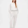 Pantaloni da jogging slim in felpa francese pesante