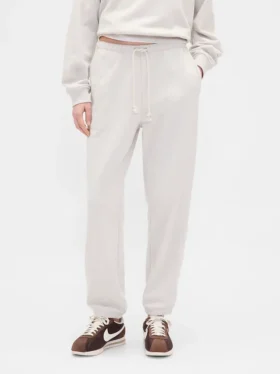 Pantaloni da jogging slim in felpa francese pesante