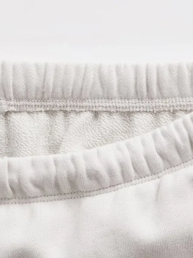 Pantaloni da jogging slim in felpa francese pesante