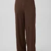 Pantaloni da pigiama a gamba larga con mini coste