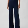 Pantaloni da pigiama a gamba larga con mini coste