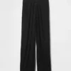 Pantaloni da pigiama a gamba larga con mini coste