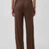 Pantaloni da pigiama a gamba larga con mini coste