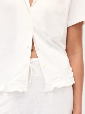 Pantaloni da pigiama con volant