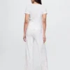 Pantaloni da pigiama corti a punto traforato