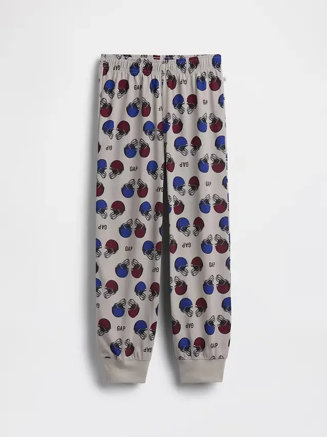 Pantaloni da pigiama da calcio riciclati per bambini