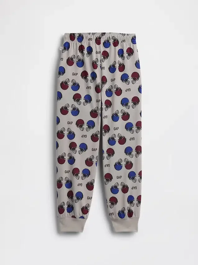 Pantaloni da pigiama da calcio riciclati per bambini